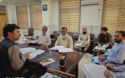 Meeting on promotion of APS to PS (BPS17) in BOS P&D department on 12.09.2024